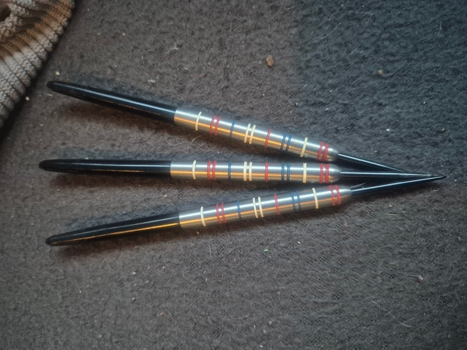 Harrows Eric Bristow (Red Ring) Darts - 23/24 gram, Ophalen of Verzenden, Gebruikt, Pijlen