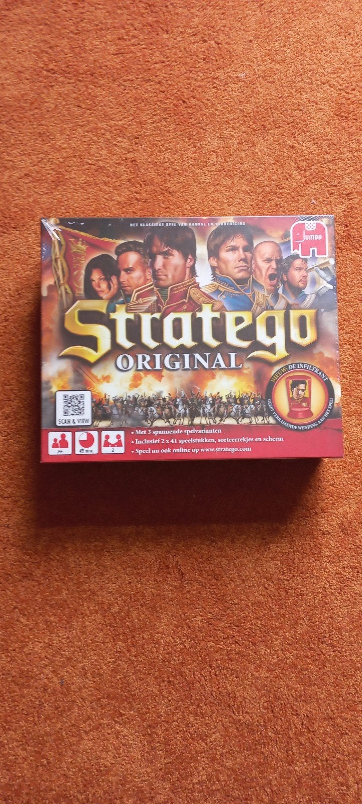 Stratego Original - Nieuw in doos, Een of twee spelers, Ophalen of Verzenden, Nieuw, Jumbo
