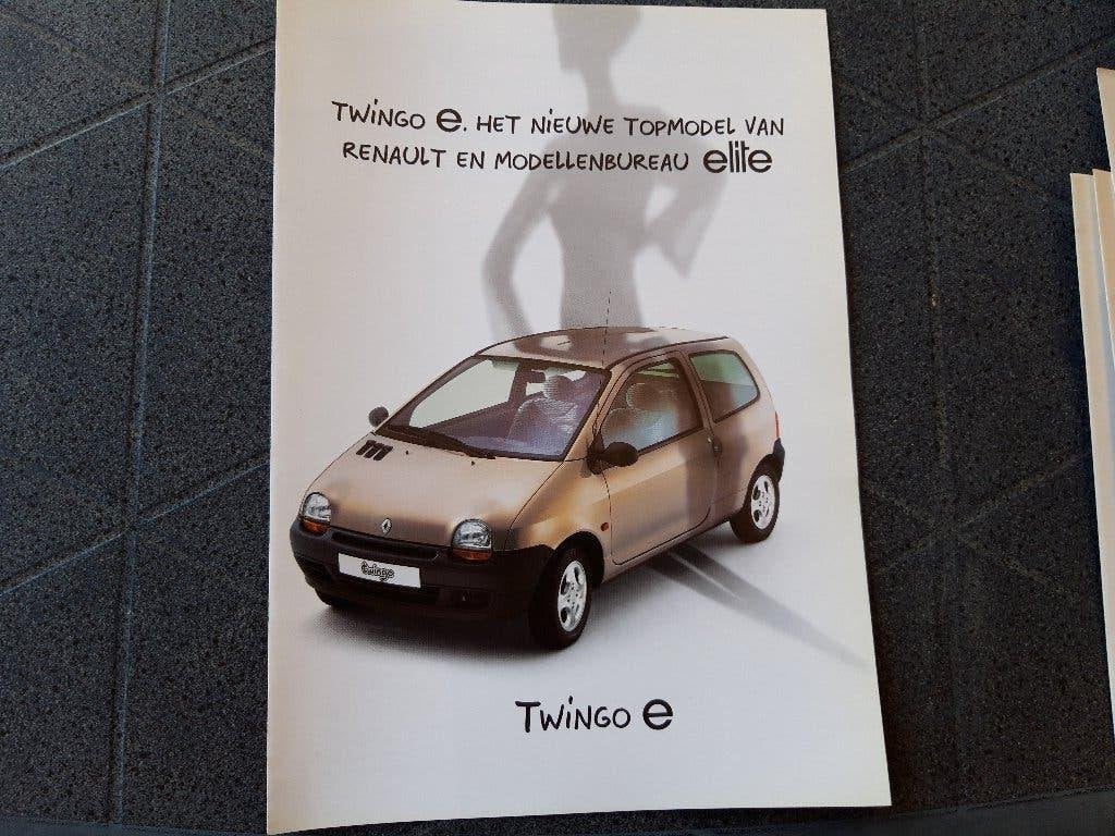 folder Renault Twingo Elle 1997, Ophalen of Verzenden, Zo goed als nieuw, Renault