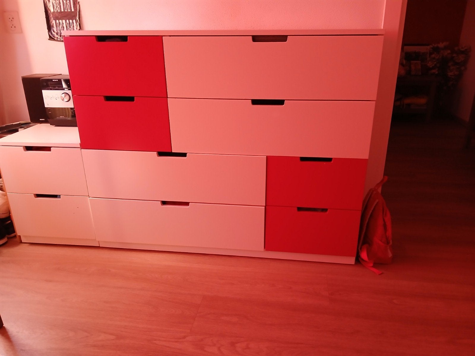 Ikea ladenkast, Ophalen, 5 laden of meer, Zo goed als nieuw, Minder dan 100 cm