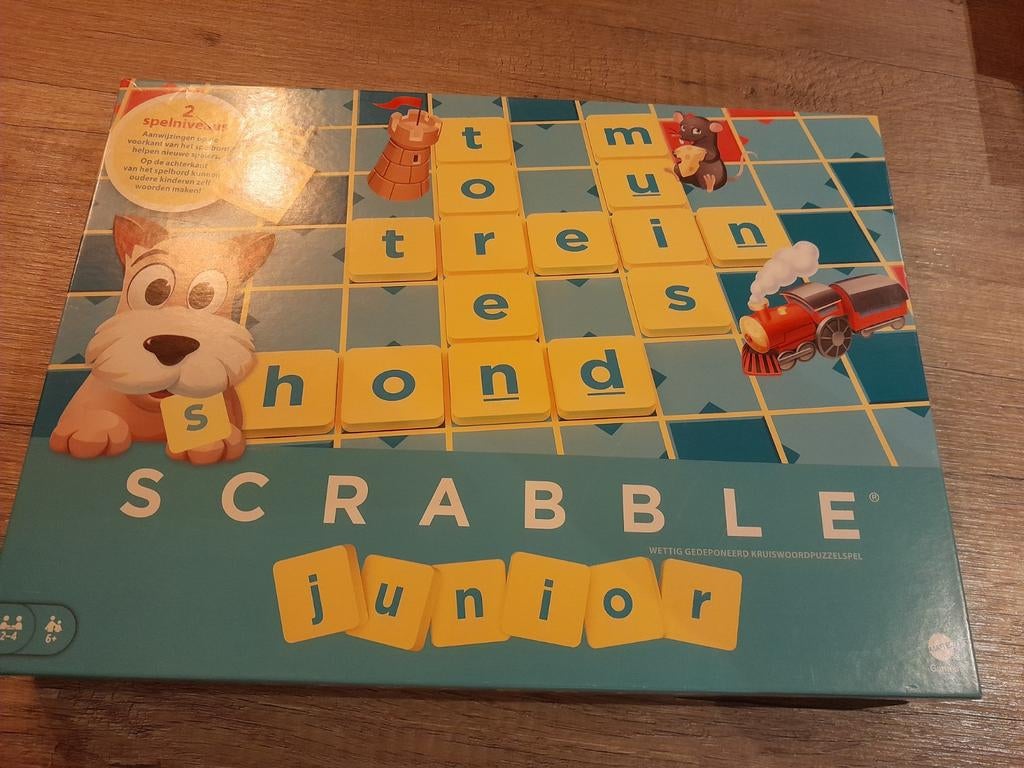 Scrabble junior, Ophalen of Verzenden