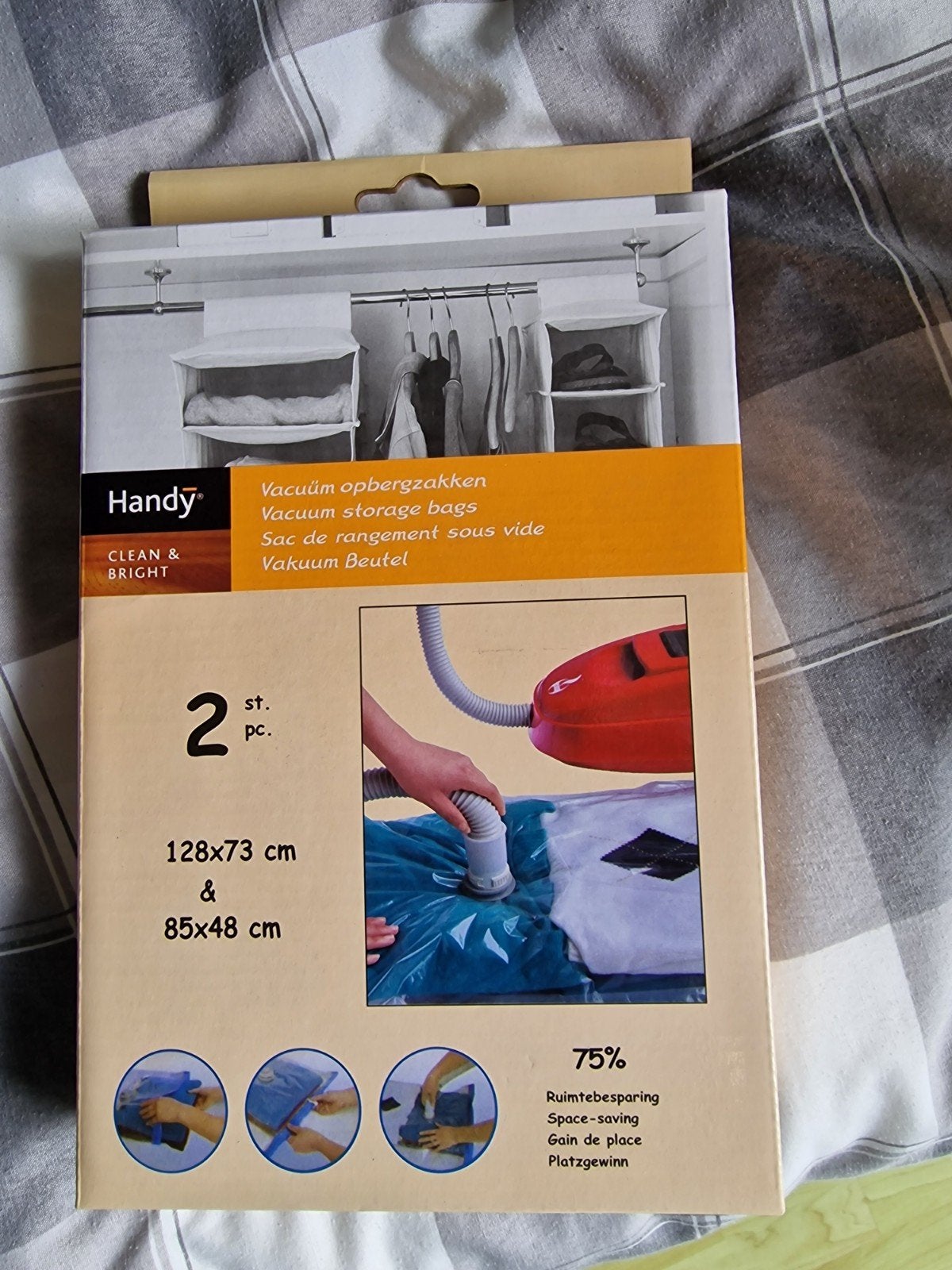 Vacuum opbergzakken - kleding, Ophalen of Verzenden, Nieuw