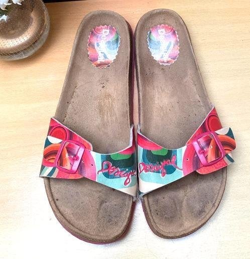 Desigual slippers maat 42, Slippers, Overige kleuren, Ophalen of Verzenden, Zo goed als nieuw