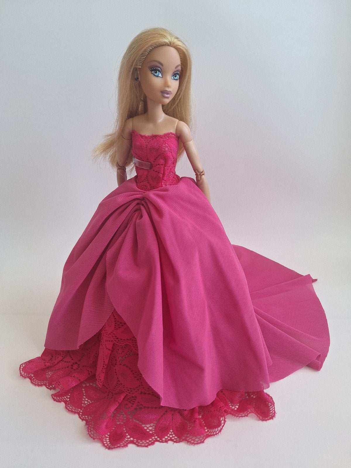 Roze baljurk voor Barbie, Ophalen of Verzenden, Nieuw, Kleertjes