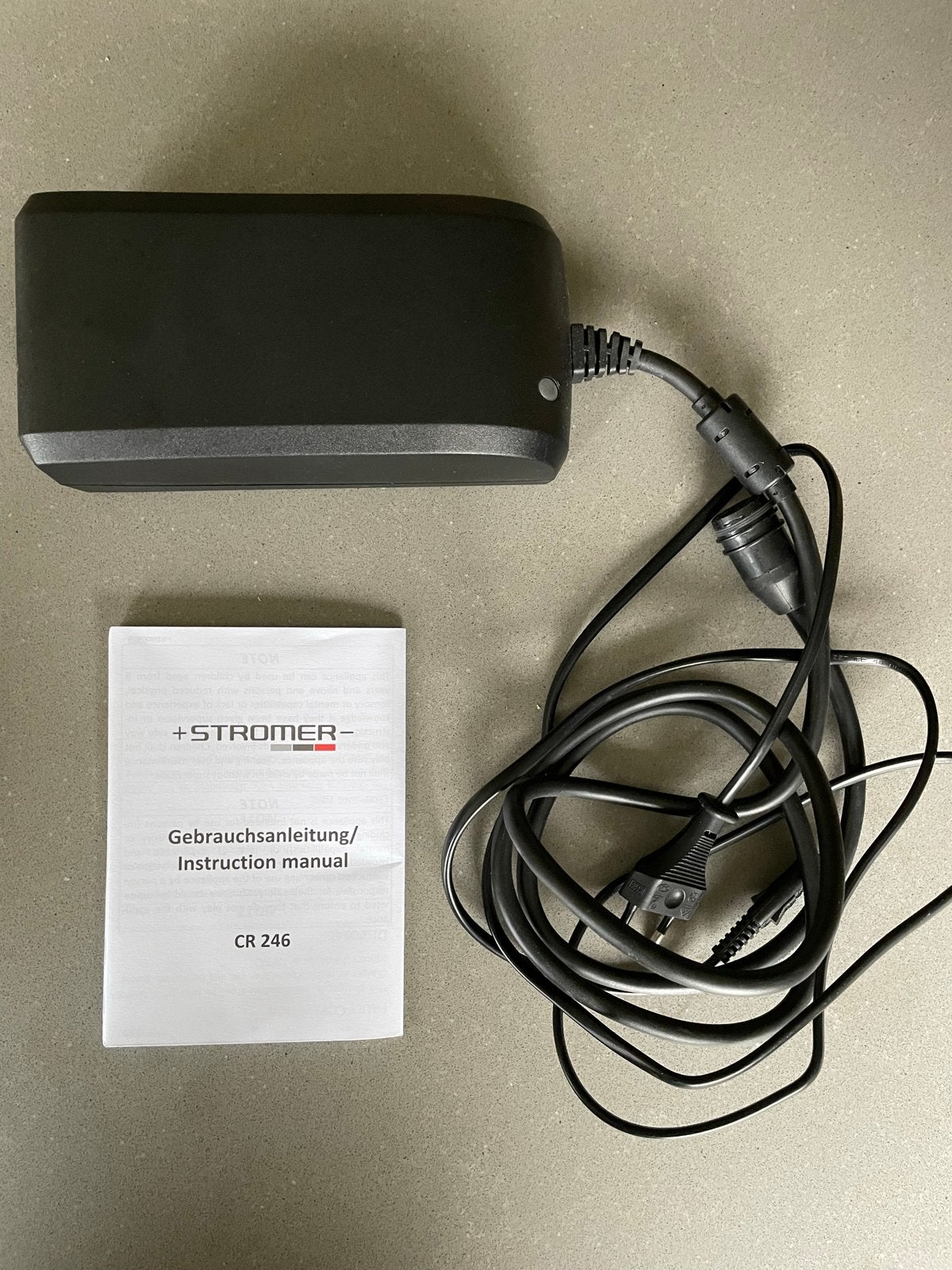 Stromer CR246 Oplader, Zo goed als nieuw