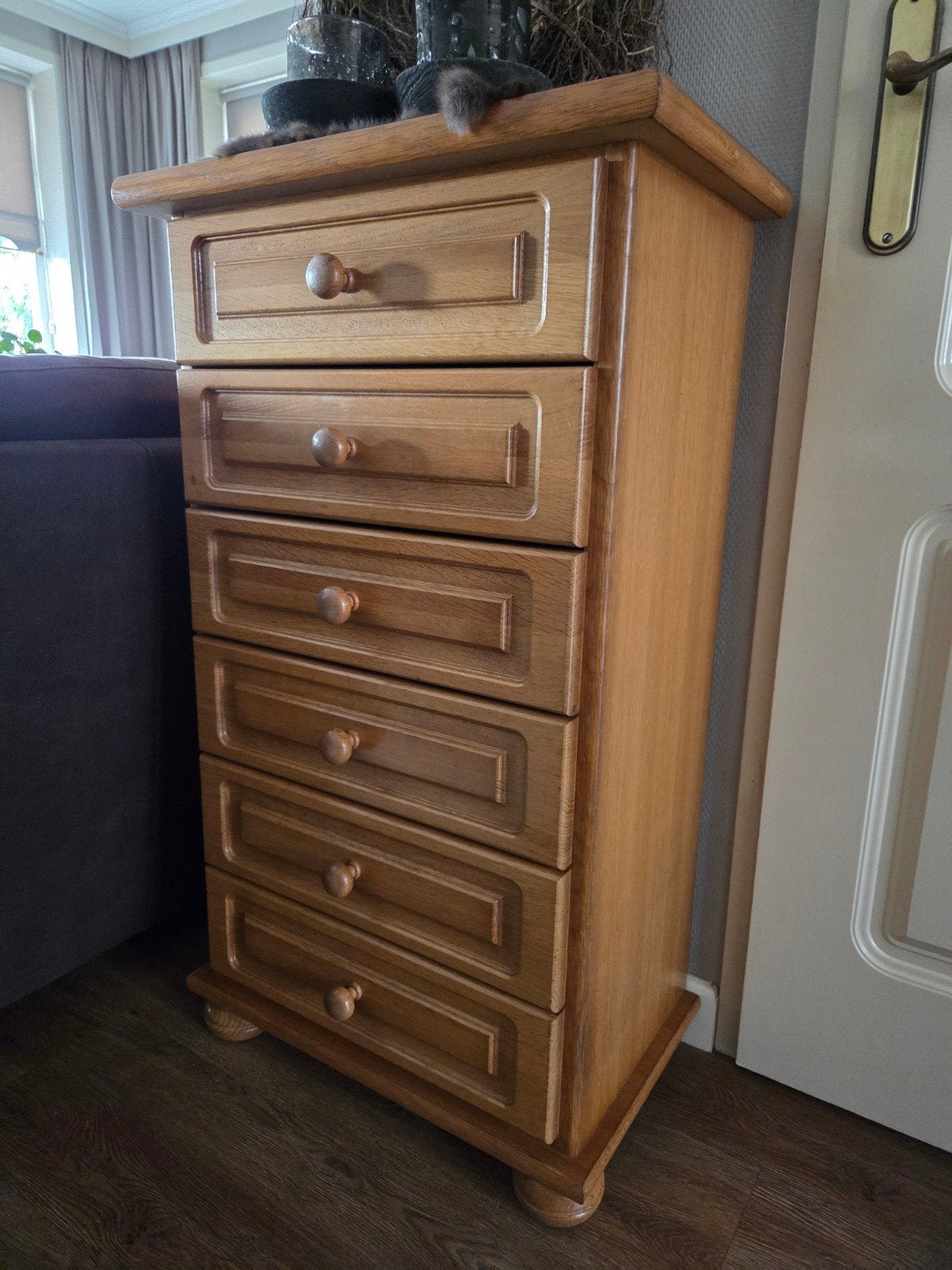 ladenkast eiken patine, Ophalen of Verzenden, 25 tot 50 cm, 50 tot 100 cm, Minder dan 100 cm