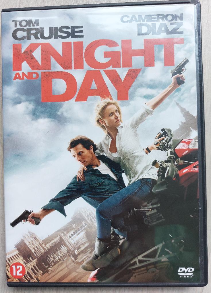 DVD Knight and Day (2010) Tom Cruise, Cameron Diaz, Vanaf 12 jaar, Ophalen, Zo goed als nieuw, Actiekomedie