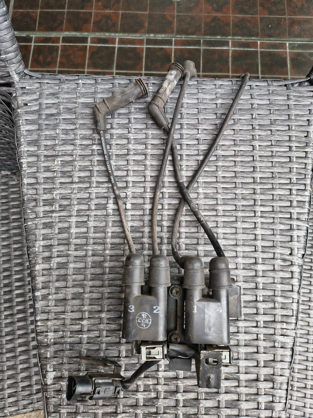 Bobine met bougiekabels voor Kia Picanto, Auto-onderdelen, Ophalen of Verzenden, Gebruikt, Kia