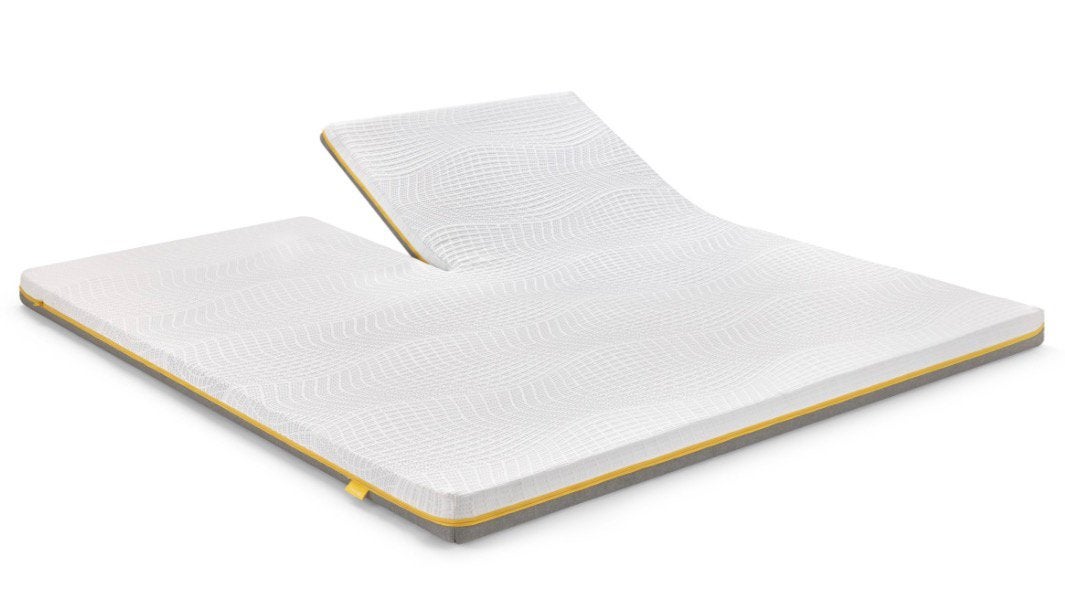 Splittopmatras / splittopper B Bright traagschuim 210x180 cm, Ophalen, 210 cm, Tweepersoons, Zo goed als nieuw