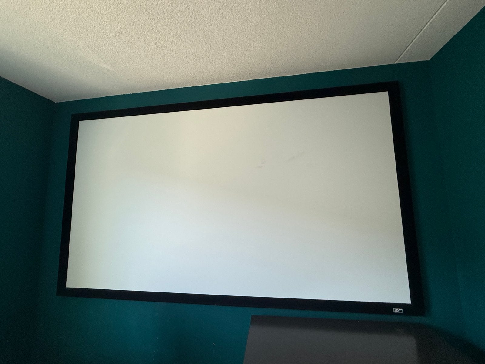 Elite Screen ER110WH1 16:9 projectiescherm, Ophalen, Gebruikt
