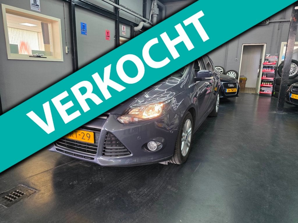 Ford Focus 1.0 EcoBoost Edition Plus NAP!, Euro 5, Gebruikt, Zwart, 635 kg