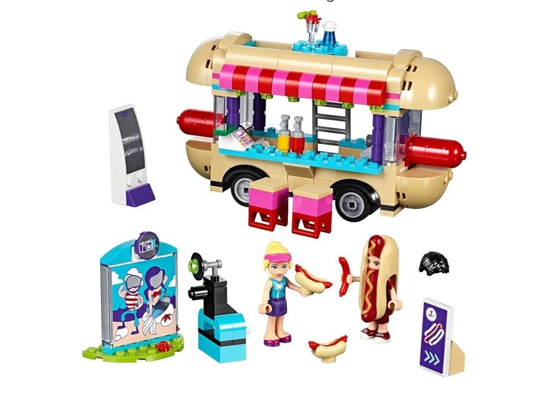LEGO Friends 41129 Pretpark Hotdog-wagen, Ophalen of Verzenden, Gebruikt