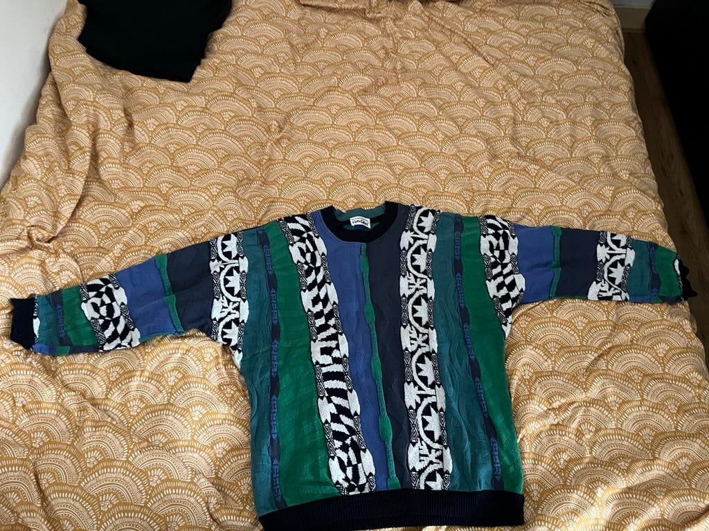 Vintage Carlo Colucci trui maat 50, Ophalen of Verzenden, Gedragen, Maat 48/50 (M), Overige kleuren