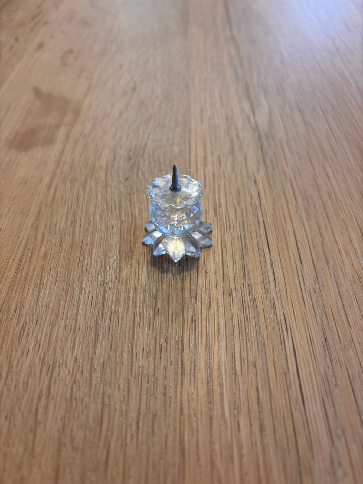Swarovski kaarsenhouder vintage, Verzamelen, Ophalen, Zo goed als nieuw, Figuurtje