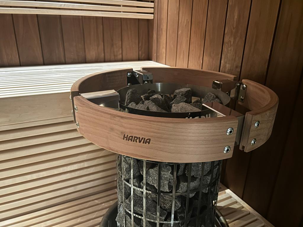 Saunaring ter bescherming rondom de sauna - ongebruikt, Ophalen of Verzenden, Zo goed als nieuw, Fins of Traditioneel, Toebehoren