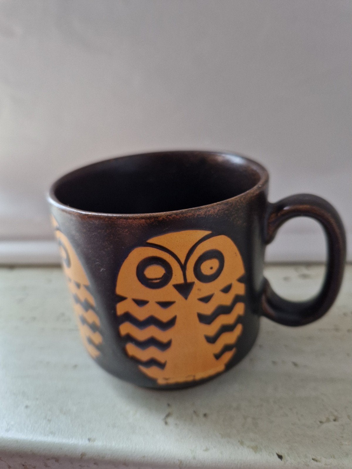 beker met uil, Ophalen of Verzenden, Huis en Inrichting