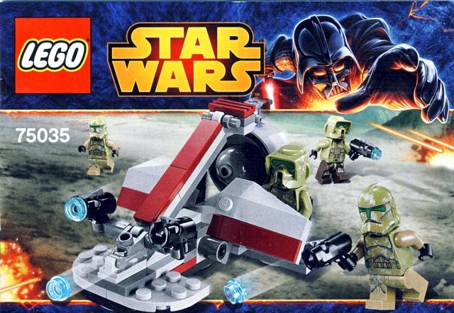 Lego Star Wars set 75035 Kashyyyk Troopers (#2), Gebruikt, Star Wars, Lego, Ophalen of Verzenden