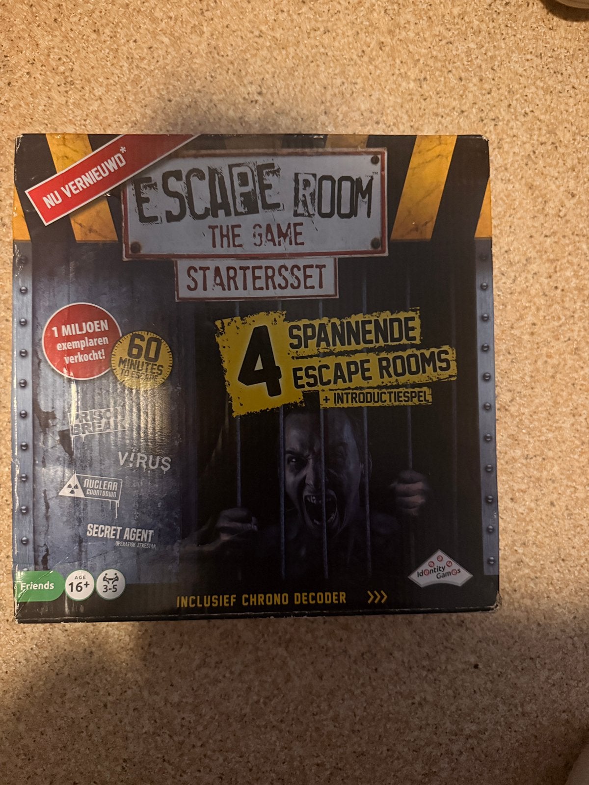 Escape room NIEUW, Ophalen of Verzenden, Nieuw