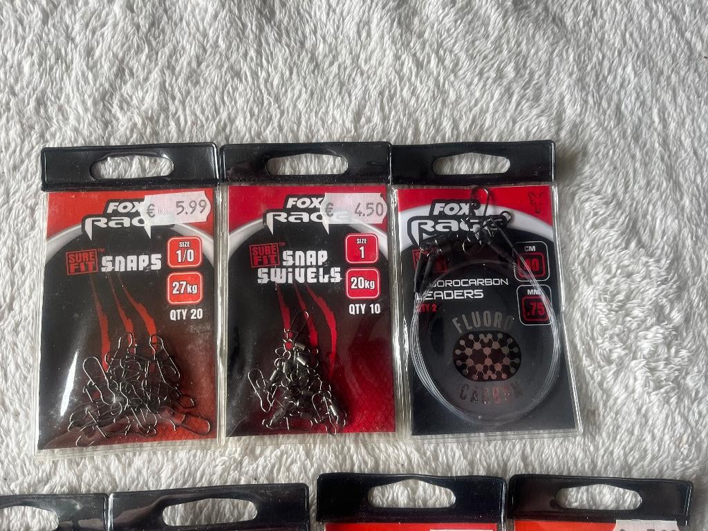 adv 270 / NIEUW mixset 7 pakjes diverse FOX RAGE, Watersport en Boten, Hengelsport | Roofvissen, Ophalen of Verzenden, Nieuw, Overige typen