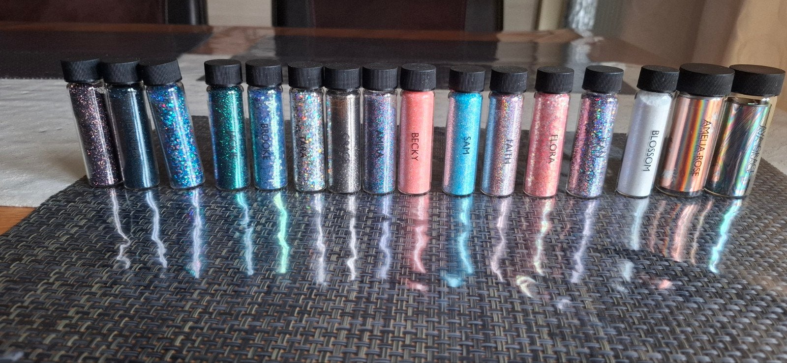 glitters en folie, Ophalen of Verzenden, Zo goed als nieuw, Overige kleuren, Handen en Nagels