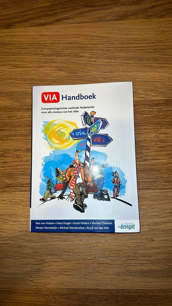VIA Handboek Nederlands mbo, Boeken, Ophalen of Verzenden, Zo goed als nieuw, Overige niveaus, Nederlands