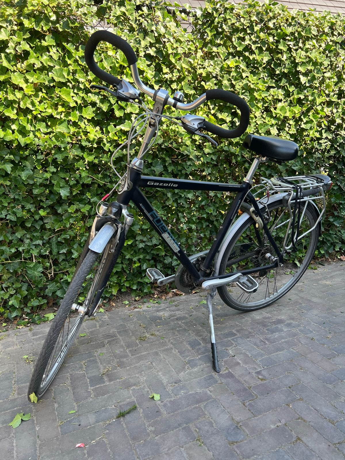 Gazelle Fuente Plus herenfiets, Ophalen, Gebruikt, Velgrem, Versnellingen