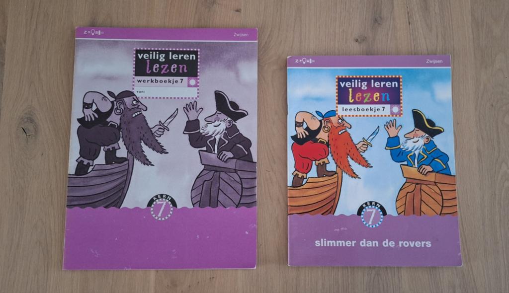 Veilig leren lezen lees en werkboekje. Kern 7, Ophalen of Verzenden, Zo goed als nieuw, Overige niveaus, Nederlands