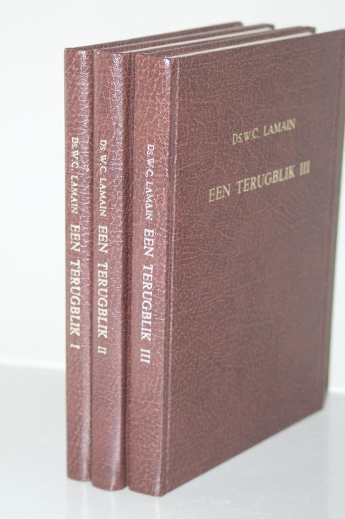 Ds. W.C. Lamain - Een terugblik, drie delen, Boeken, Ophalen of Verzenden, Gelezen, Christendom | Protestants