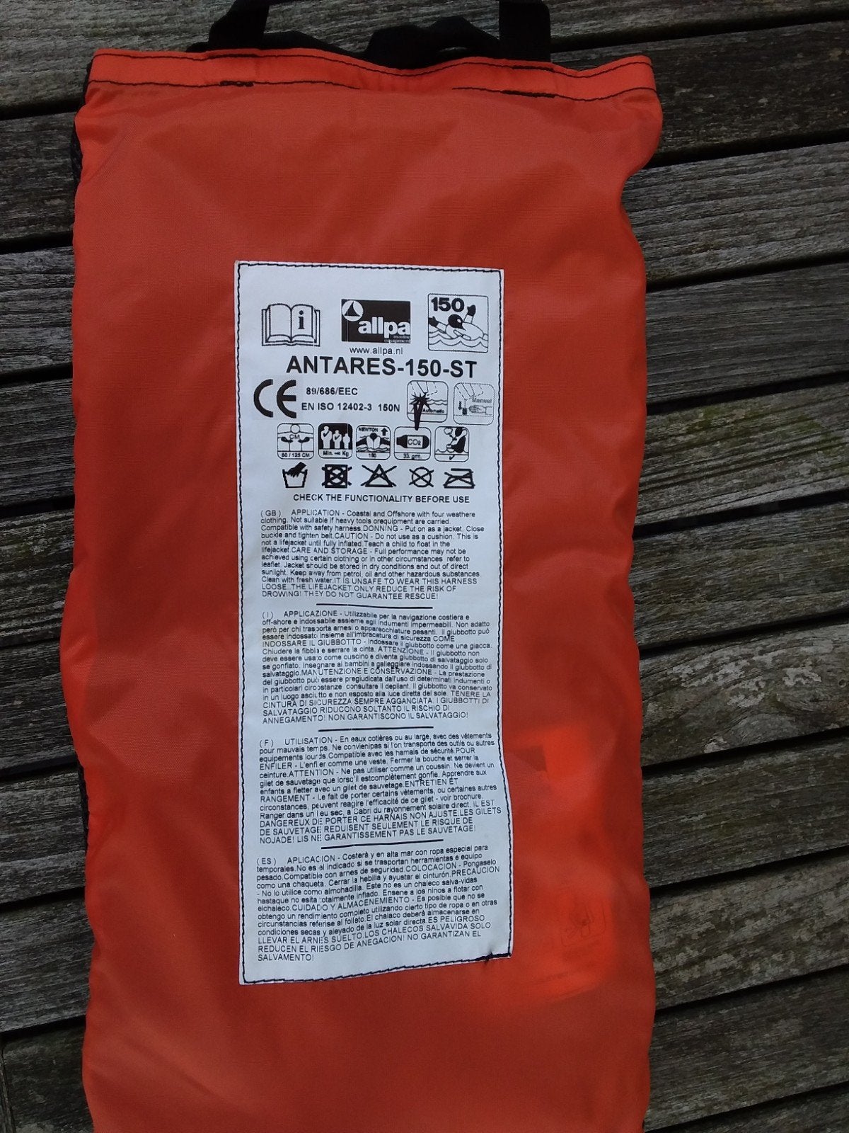 Reddingsvest 150N Allpa en  150N Talamex, Ophalen, Nieuw, Overige typen