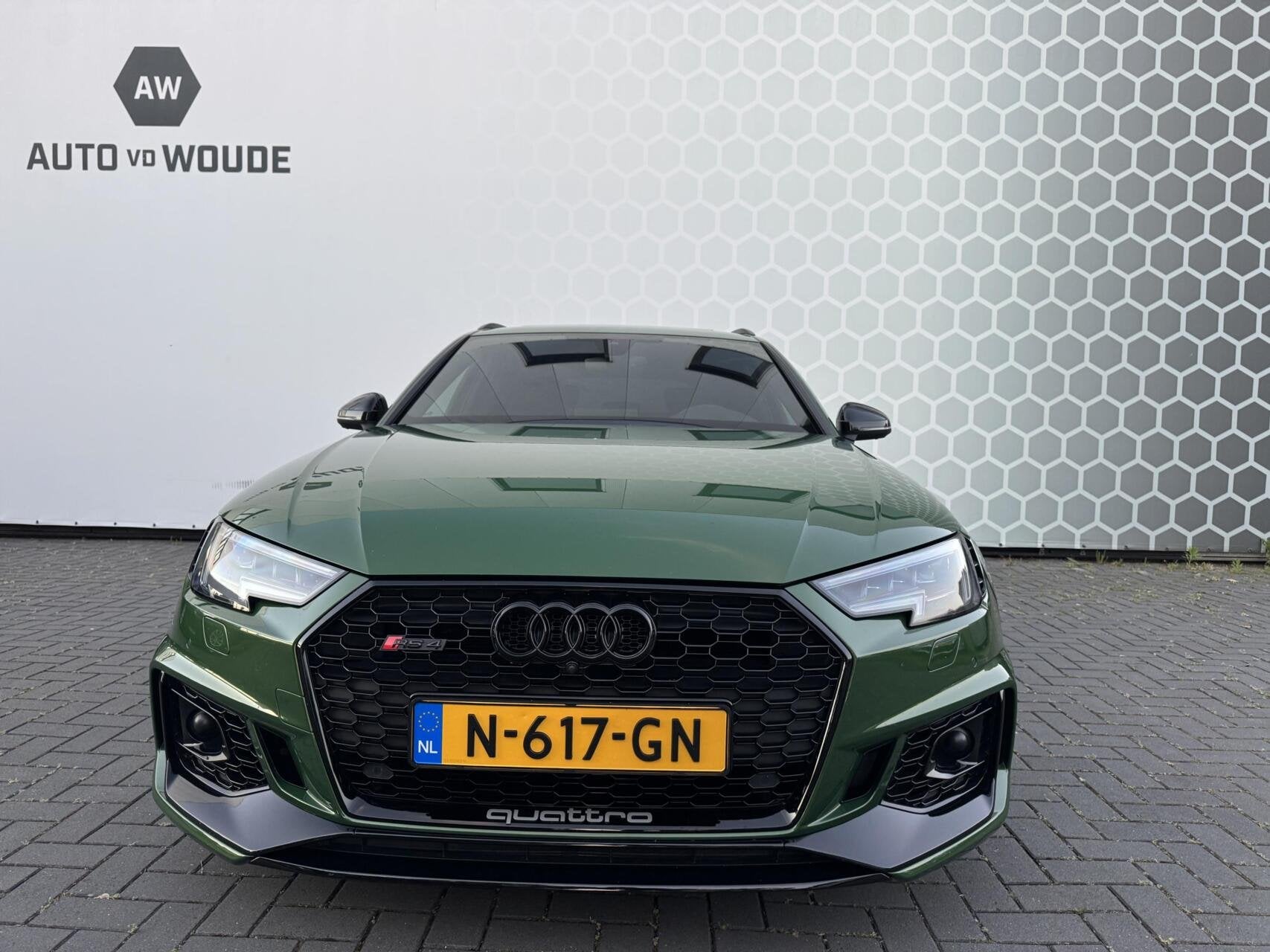Audi RS 4 Avant 2.9 TFSI RS4 quattro KW V3 schroefset ABT, Auto's, Audi, Automaat, Gebruikt, Vierwielaandrijving, 102 €/maand
