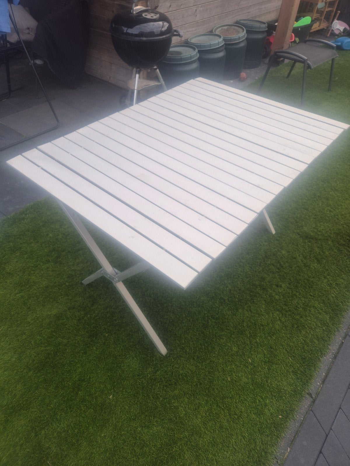 Aluminium campingtafel 120  70 cm – opvouwbaar, Ophalen of Verzenden, Campingtafel