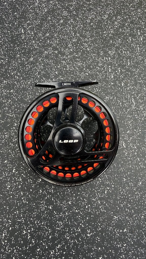 Loop Evotec LW G4 6/8 Vliegenreel Vliegvissen Fly Fishing, Verzenden, Gebruikt, Molen