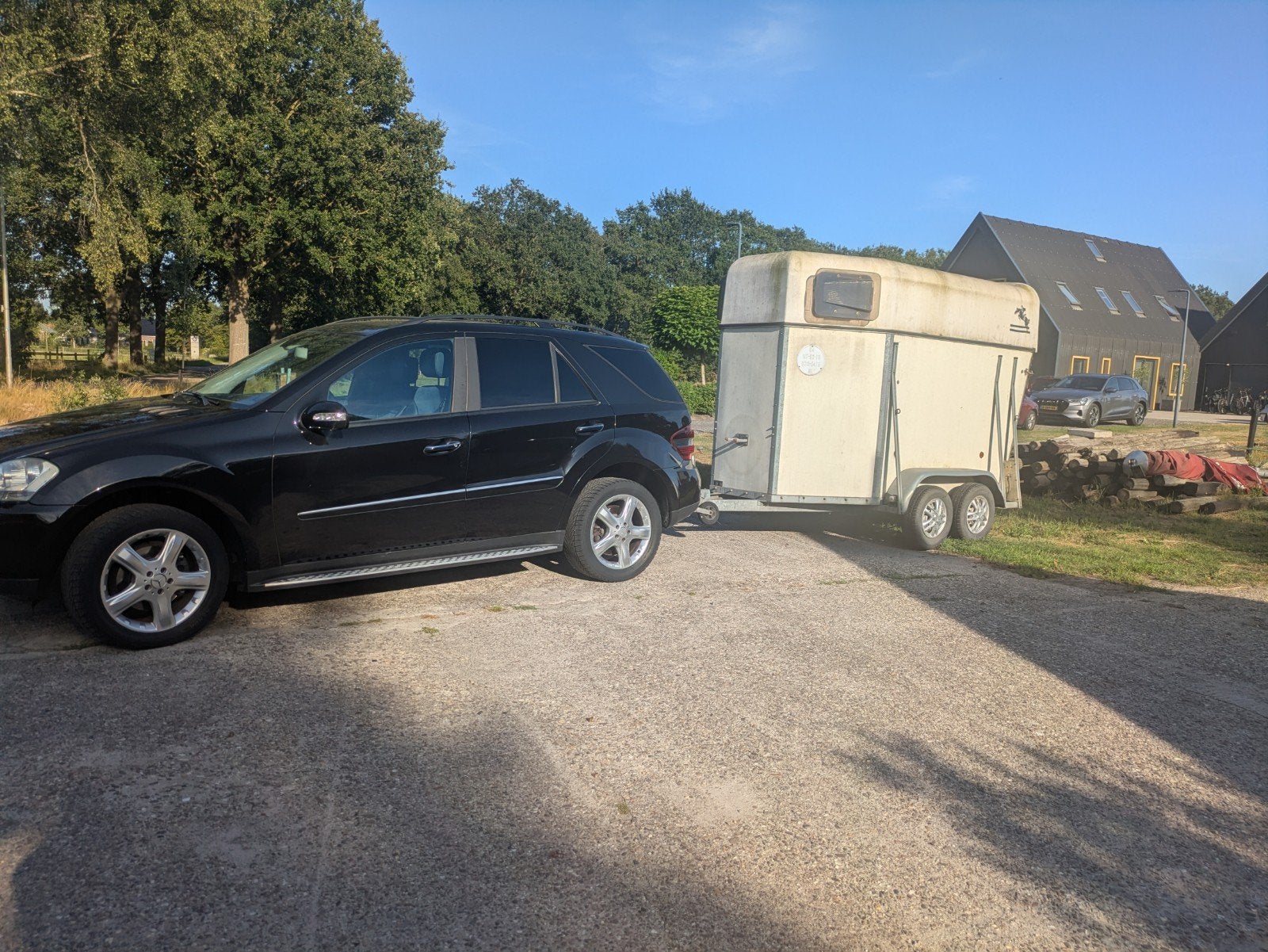 Sluis paardentrailer met werk voor de handige Harry, Ophalen of Verzenden, Gebruikt