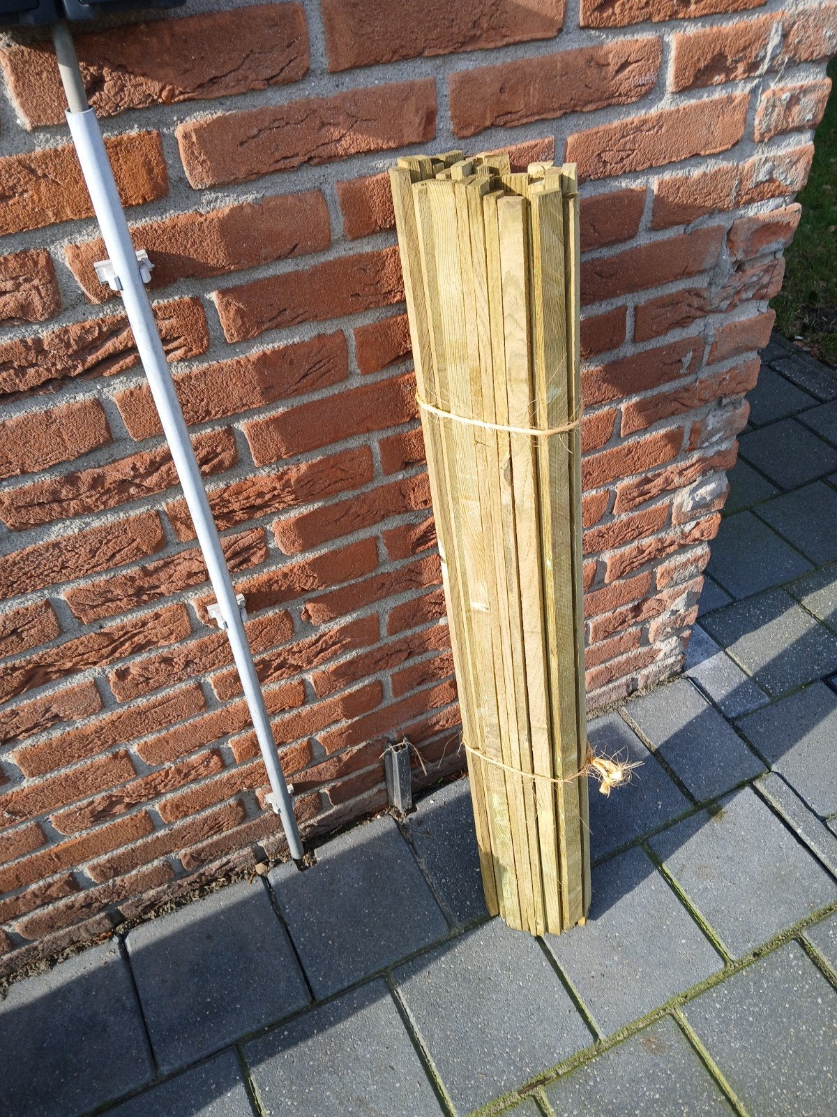 Te koop nieuw bundel latjes geimpregnnerd hout, Ophalen, Minder dan 25 mm, Nieuw, Plank