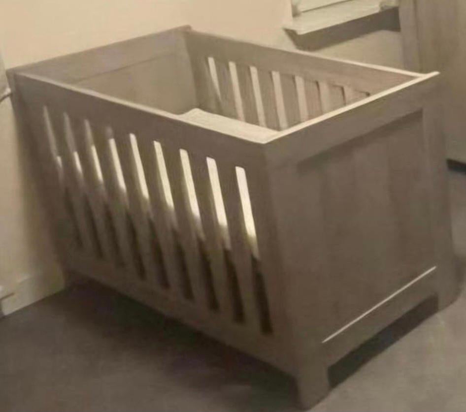 Ledikant Interbaby Florida met aerosleepmatras, Ophalen, Gebruikt, Ledikant