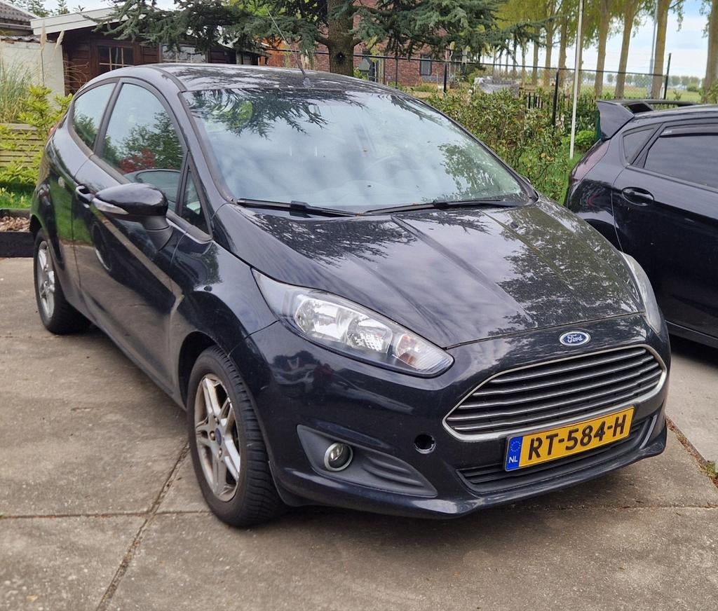 Ford Fiësta 1.0 80PK 3D 2013 Zwart, Auto's, Ford, Particulier, Fiësta, Benzine, A, Hatchback, Handgeschakeld, Geïmporteerd, Zwart
