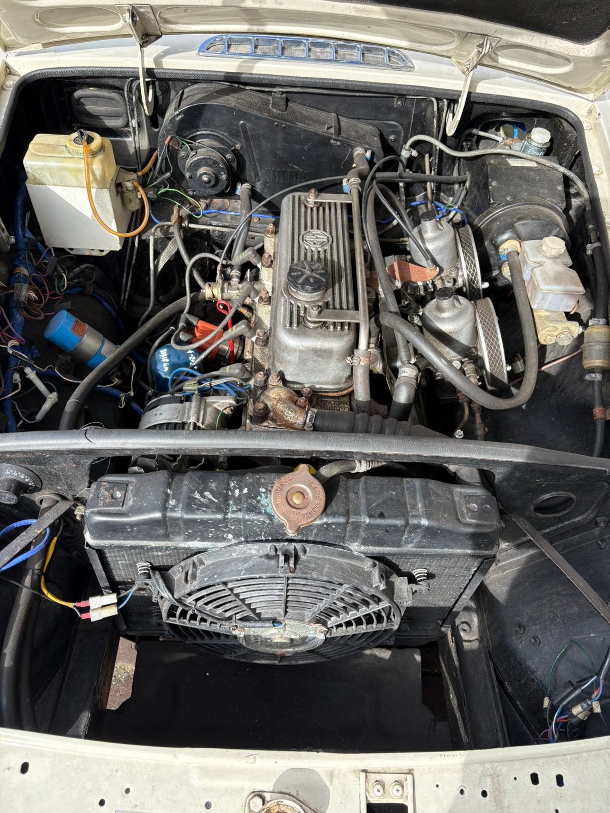 MG B 1.8 Tourner 1976 Geel, foto 8