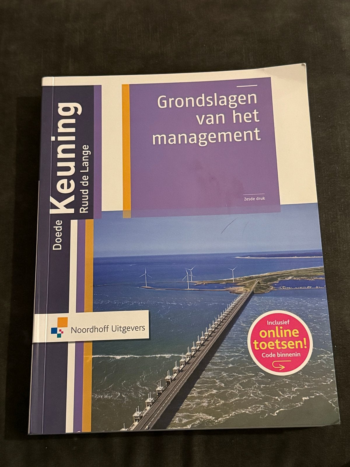 Grondslagen van het management - Doede Keuning, Boeken, Ophalen of Verzenden, Gamma, Zo goed als nieuw, HBO
