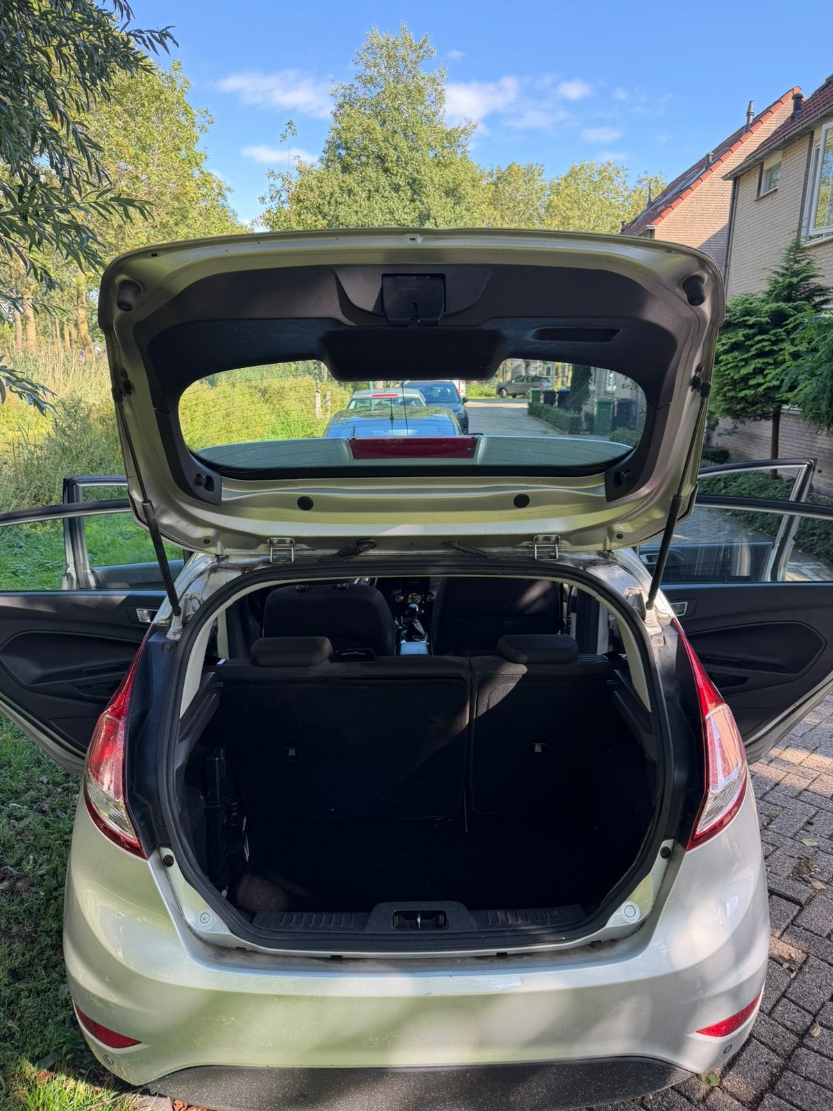 Ford Fiësta 1.0 59KW/80PK 5D 2013 Grijs, Ophalen of Verzenden, Gebruikt