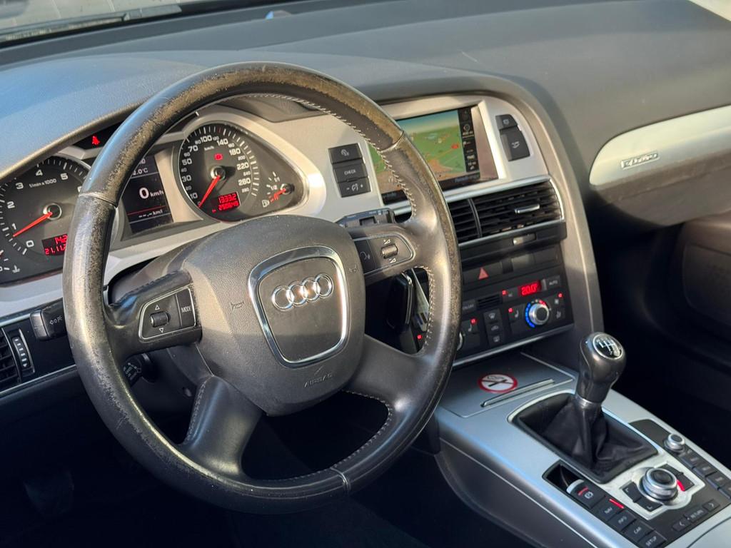 Audi A6 Avant 2.8 FSI quattro Pro Line, Euro 5, Stof, Zwart, Zwart