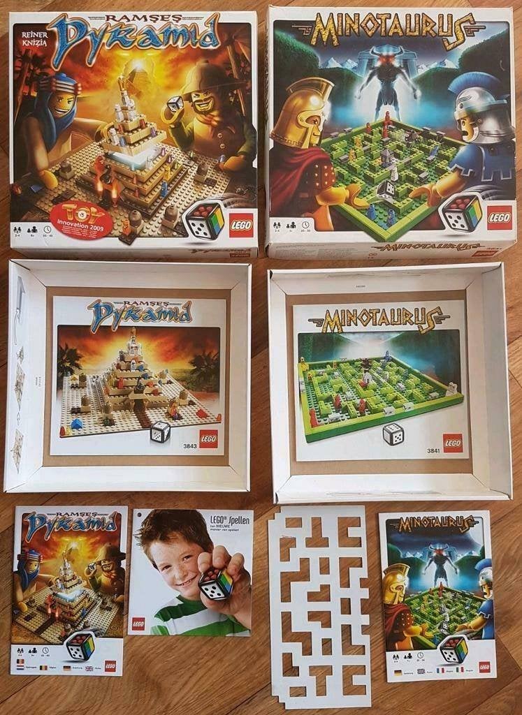 LEGO bordspellen / games / spellen instructies en LEGE dozen, Gebruikt, Overige thema's, Lego, Overige typen