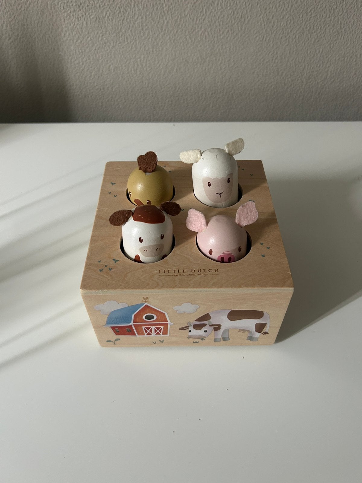 Little dutch little farm pop-up met dierengeluiden, Ophalen, Zo goed als nieuw, Overige typen, Met geluid