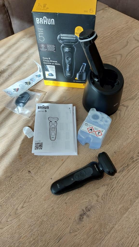 Braun shaver series 5, Ophalen, Nieuw, Gehele gezicht