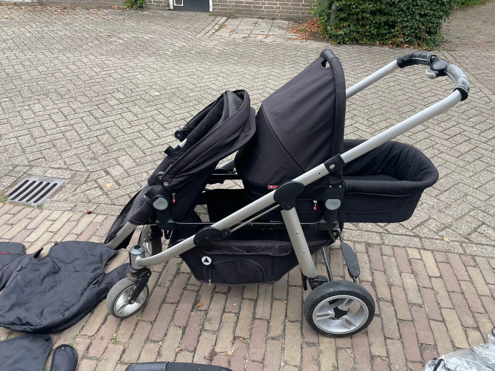 Kinderwagen duo, Duowagen, Gebruikt, Combiwagen, Ophalen