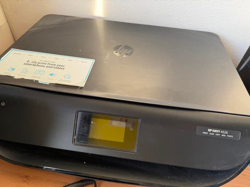 HP Envy 4526 All-in-one printer, Gebruikt, Kopieren, Inkjetprinter, All-in-one