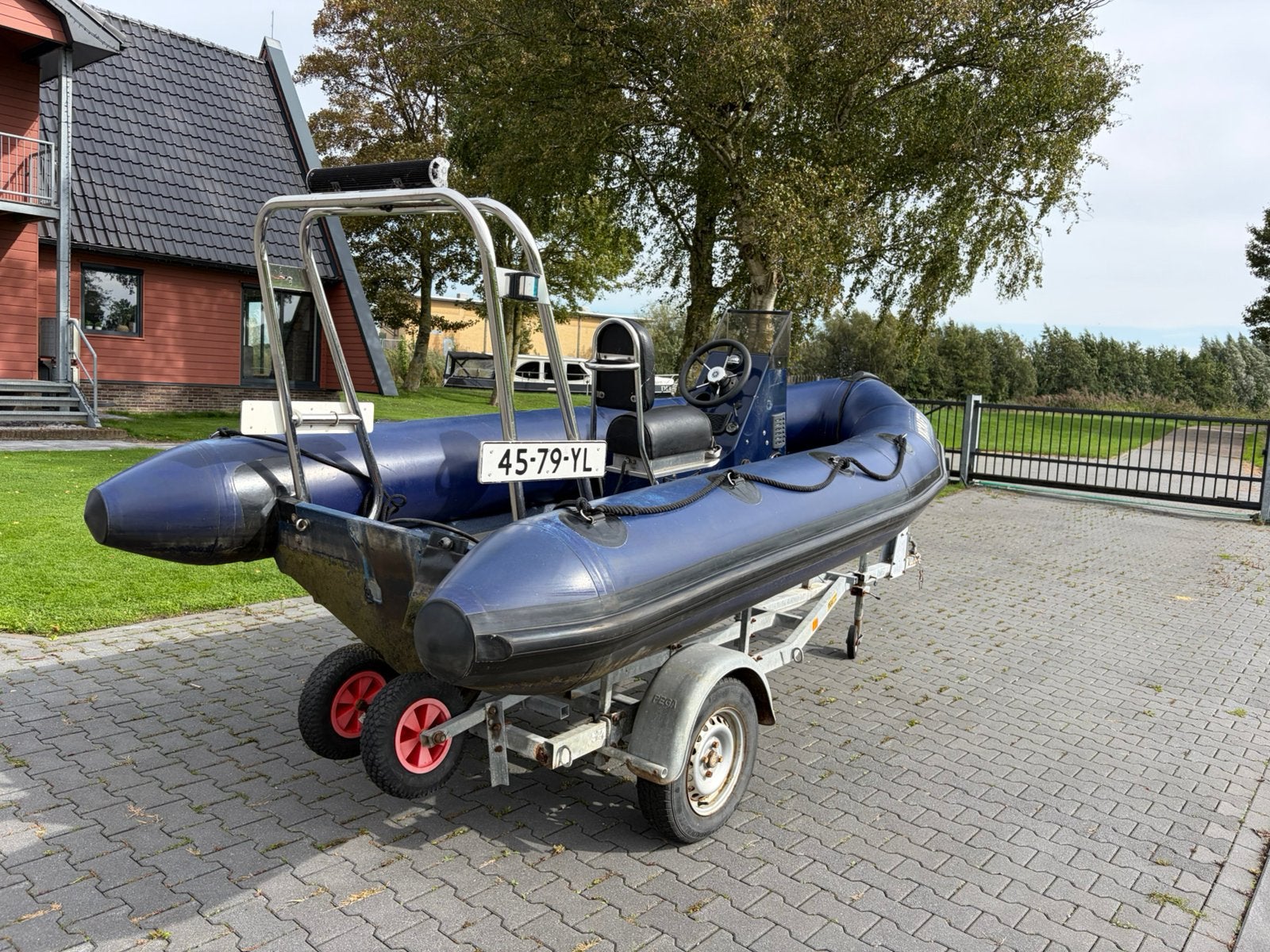 Ribcraft 4.20 professionele Hypalon RIB ( excl. motor), Watersport en Boten, Gebruikt, 4 m, Info@ribcraft.nl, 2 m