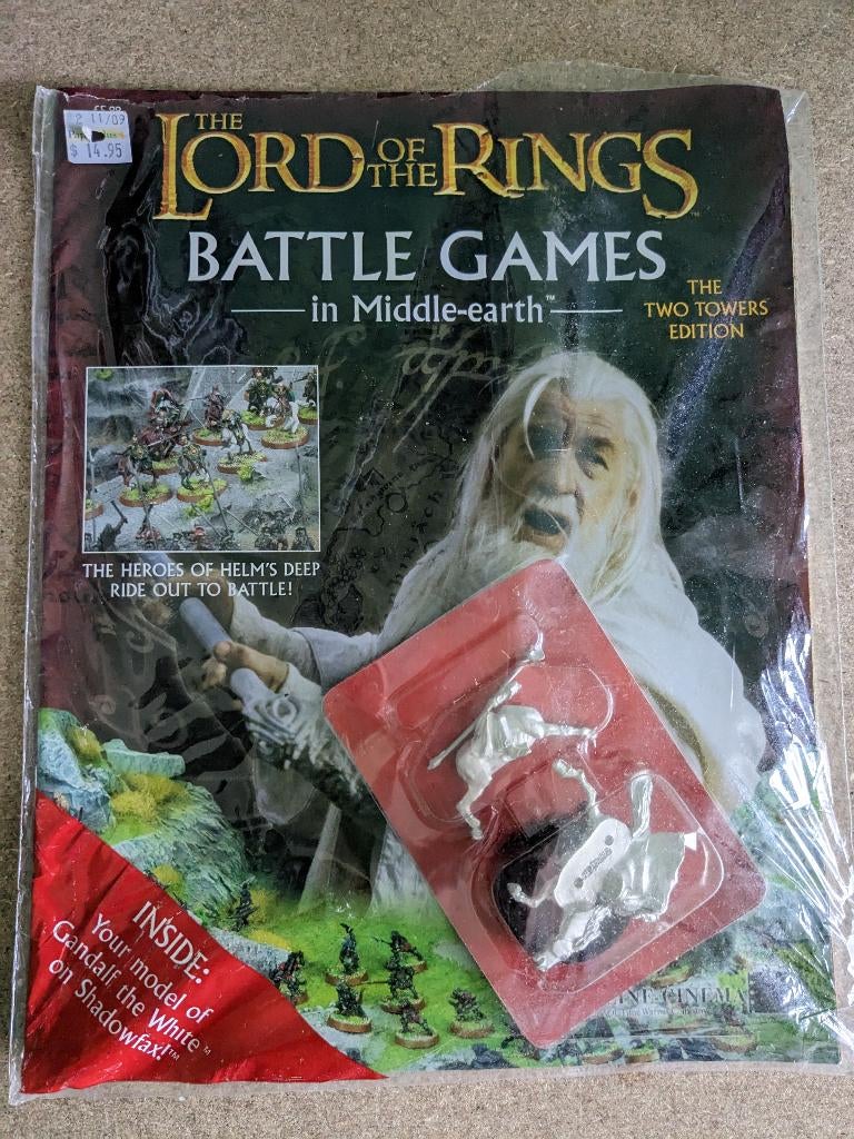 Gandalf the White Mounted, Ophalen of Verzenden, Warhammer, Boek of Catalogus
