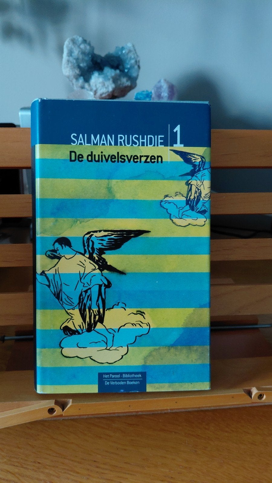 Salman Rushdie - De duivelsverzen (Het Parool Bibliotheek), Ophalen of Verzenden, Zo goed als nieuw, Salman Rushdie