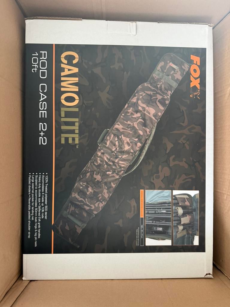 Fox rod case 2+2, Ophalen, Nieuw, Overige typen