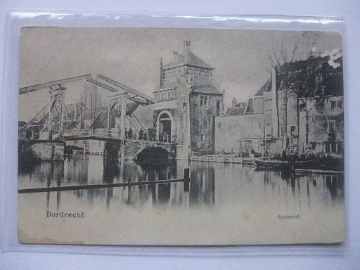 P340 Dordrecht - Spuipoort, Verzamelen, Verzenden, Voor 1920, Ongelopen, Zuid-Holland